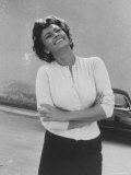 Actress Sophia Loren Displaying a Wide Range of Emotions