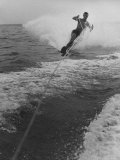 Prince Juan Carlos Water Skiing