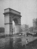 Washington Square Arch Designed by Stanford White  Washington Square Park  Greenwich Village  NYC