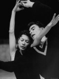 Jacques D'Amboise and Diana Adams in 'Episodes' During Rehearsal