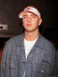 Rapper Eminem at His Record Release Party