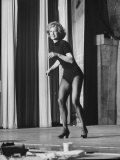 Entertainer Eleanor Powell Rehearsing for Her Comeback Performance