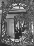 Mexican Actress Maria Felix on Set New Picture "Juana Gallo" Reflected in a Mirror