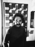 Venezuela Kinetic Artist Jesus Raphael Soto  in His Paris Apartment