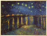 Starry Night over the Rhone  c1888