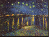 Starry Night over the Rhone  c1888
