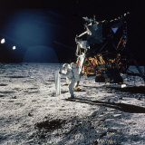 Apollo 11 Astronaut Buzz Aldrin Unfurling 