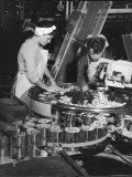 Women Workers Manning Machinery on Fruit Canning Production Line in San Jose  CA