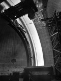 Interior of Dome  at Time of Installation of the 200 Inch Hale Telescope  at Mount Palomar