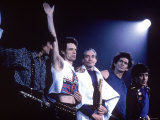 Acknowledging fans After Performance by the Rolling Stones