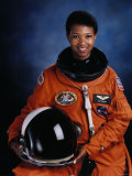 Astronaut Mae Jemison  First African American Woman in Space as Sts 47 Endeavour Mission Specialist