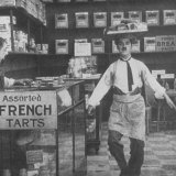 Charlie Chaplin in Film "Dough and Dynamite"
