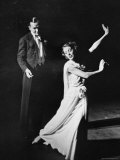 Gertrude Lawrence and Noel Coward in Play "Tonight at 8:30"