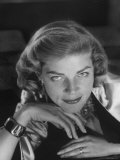 Portrait of Actress Lauren Bacall  Hollywood  Ca
