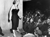 Film Star Marilyn Monroe Appearing with USO Camp Show  "Anything Goes"