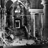 Graffiti in Reichstag Beuilding Scrawled and Scratched on the Walls by Conquering Russian Soldiers