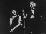 Elaine May and Mike Nichols Appearing at the "Blue Angel"