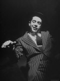 Wearing Pin Striped Suit  Harold Lang Playing Pal Joey  Marked as Lady Killer
