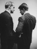 Sen William Proxmire Talking with Robert F Kennedy