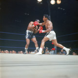 Cassius Clay  aka Muhammad Ali Throwing Famous 