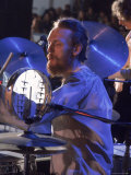 Drummer Ginger Baker of the Band Blind Faith in Concert at the Los Angeles Forum