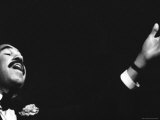 Entertainer Bobby Short Performing  Probably at the Cafe Carlyle