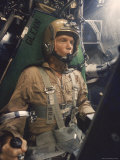 Astronaut John Glenn Strapped Into a Centrifuge During a Simulated Space Flight