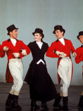 Angela Lansbury Performing with Others in the Musical "Mame"