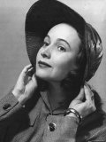Teresa Wright Dressed for Role in Alfred Hitchcock Film Shadow of a Doubt