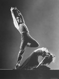 Hugh Laing and Diana Adams in American Ballet Theater Production "Pillar of Fire"