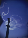 Vapor Trails from RAF Planes in Skies over England