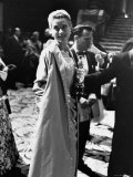 Grace Kelly Holding Her Best Oscar