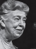 Former First Lady Eleanor Roosevelt Speak at Democratic Fundraising Dinner Honoring 75th Birthday
