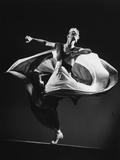 Choreographer Martha Graham Performing Some of Her Own Work at Mili Studio
