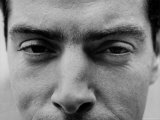 Close Up of "Yankee Clipper" Joe DiMaggio's Eyes and Nose