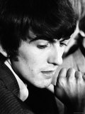 George Harrison  a Member of Music group The Beatles  During an Interview