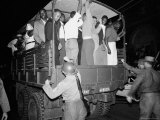 National Guard Taking African Americans to Safety After Meeting at Church for Freedom Riders