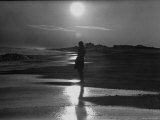 Author Richard D Bach on Beach Near His Home
