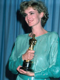 Jessica Lange in Press Room at Academy Awards