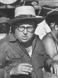 Director Sergio Leone on Location in Almeria  Spain Filming "Once Upon a Time in the West"