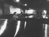Canadian Pianist Glenn Gould Singing at Columbia Recording Studio