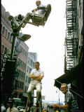 Choreographer Jerome Robbins Co-Director Robert Wise  Directing a Scene for West Side Story