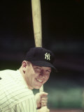 Portrait of NY Yankees Baseball Player Mickey Mantle