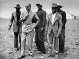 The Governor of the Bahamas Duke of Windsor Visiting with Bahamian Farm Laborers During WWII