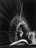 Stroboscopic Image of the Hands of Russian Conductor Efram Kurtz  While Conducting