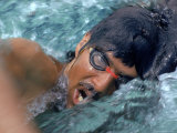 US Olympic Team Swimmer Mark Spitz in Training for Munich Summer Olympics
