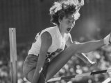 Gunhild Larking  Sweden's Entry for the High Jump During Olympic Games