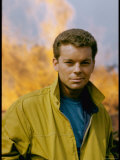 Russ Tamblyn as Riff  Gang Leader of the Jets in Scene from West Side Story