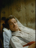 Paul Newman  as the Anarchist  Lounging on a Bed in Scene from Motion Picture Lady L