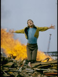 Riff Leaps over Smoldering Rubble  Scene from West Side Story